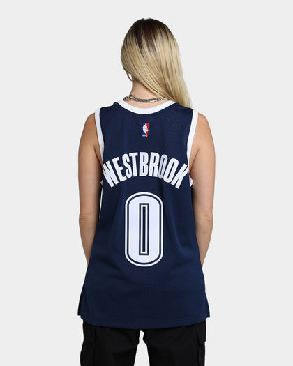 Mitchell & Ness Oklahoma City Thunder Russell Westbrook #0 '15-16 Alternate Swingman Jersey Blue