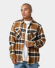 Brixton Bowery Long Sleeve Flannel Heather Medal Bronze