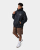 Brixton Claxton Crest Hooded Windbreaker Black/Black