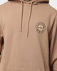 Brixton Crest Hoodie Mojave/Deep Brown