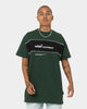 WNDRR Dropstep Panel T-Shirt Forest Green