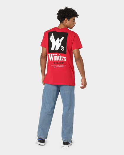 WNDRR Glide Custom Fit T-Shirt Red