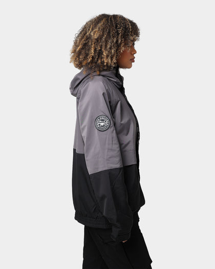 WNDRR In Line Spray Windbreaker Jacket Charcoal