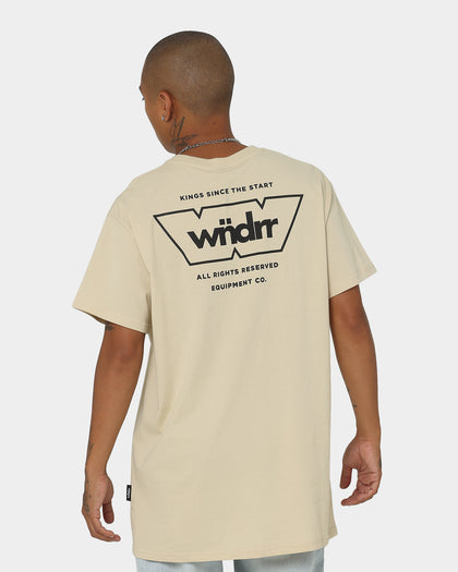 WNDRR Layout Custom Fit T-Shirt Tan