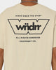 WNDRR Layout Custom Fit T-Shirt Tan