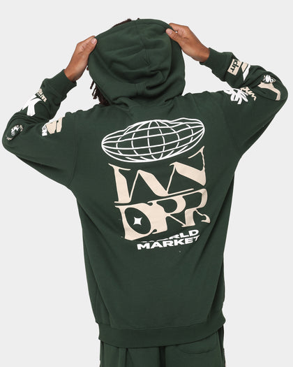 WNDRR Market Hoodie Forest Green
