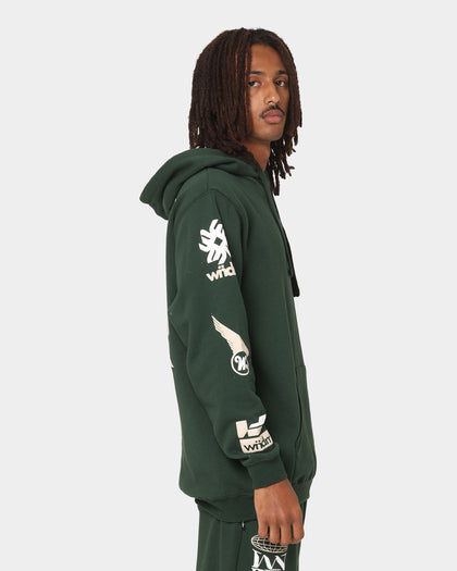 WNDRR Market Hoodie Forest Green