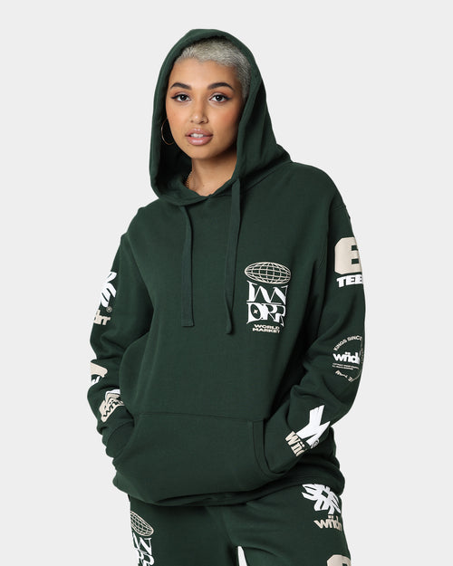 WNDRR Market Hoodie Forest Green