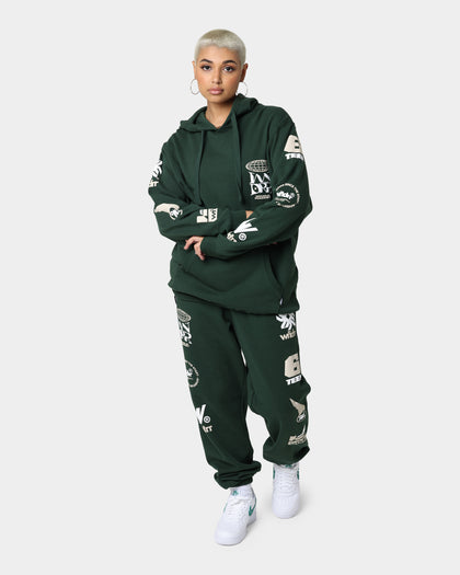 WNDRR Market Hoodie Forest Green