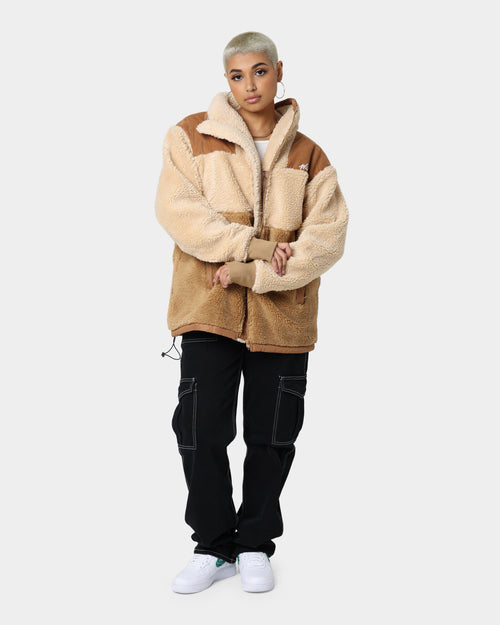 WNDRR Middleton Sherpa Jacket Tan/Mocca