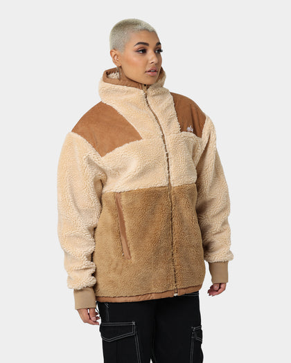WNDRR Middleton Sherpa Jacket Tan/Mocca