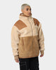 WNDRR Middleton Sherpa Jacket Tan/Mocca