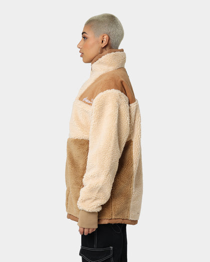 WNDRR Middleton Sherpa Jacket Tan/Mocca
