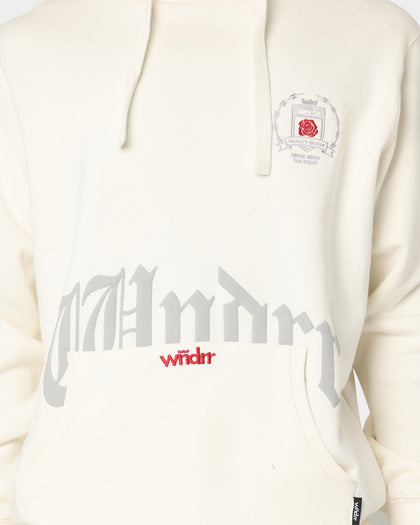 WNDRR Monarch Hoodie Off White