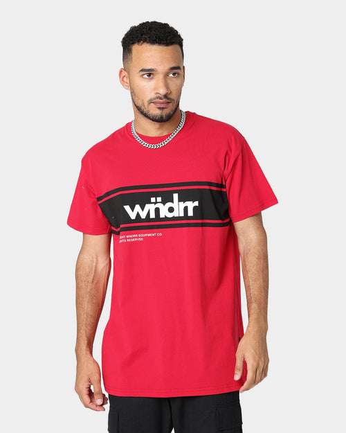 WNDRR Morant Custom Fit T-Shirt Red