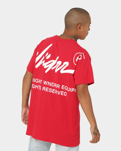 WNDRR Offend Custom Fit T-Shirt Red