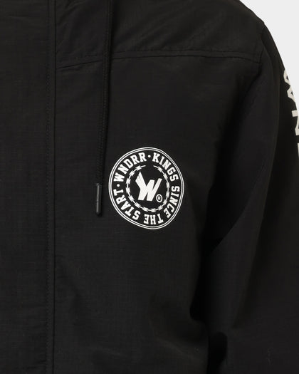 WNDRR Ornament Anorak Jacket Black