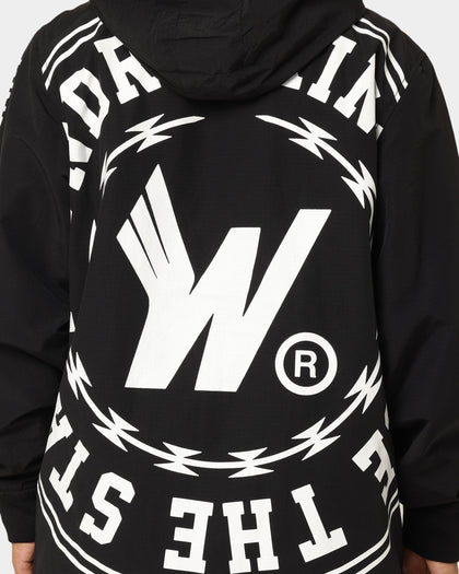 WNDRR Ornament Anorak Jacket Black