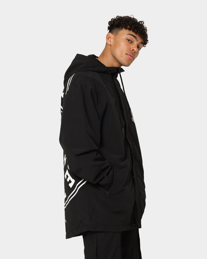 WNDRR Ornament Anorak Jacket Black