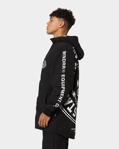 WNDRR Ornament Anorak Jacket Black