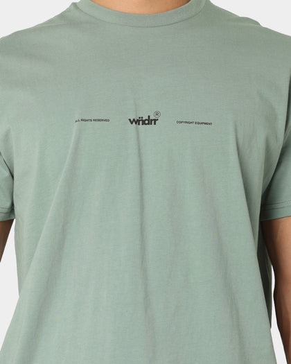 WNDRR Run It Custom Fit T-Shirt Olive