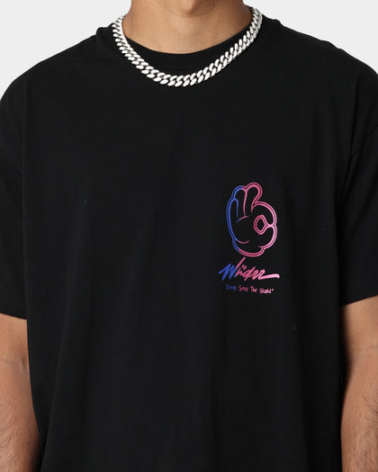 WNDRR Stoked Custom Fit T-Shirt Black