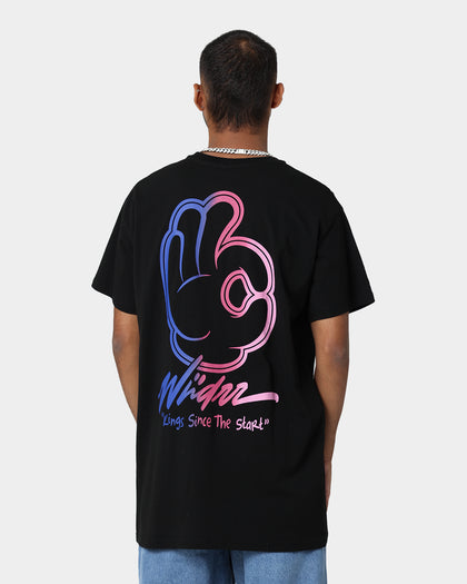 WNDRR Stoked Custom Fit T-Shirt Black