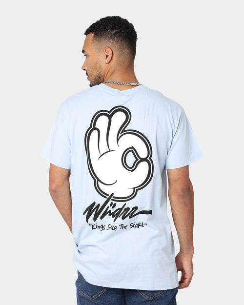 WNDRR Stoked Custom Fit T-Shirt Sky Blue
