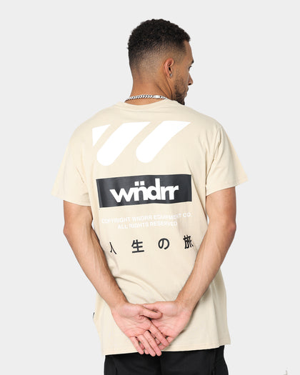 WNDRR Tetsu Custom Fit T-Shirt Tan