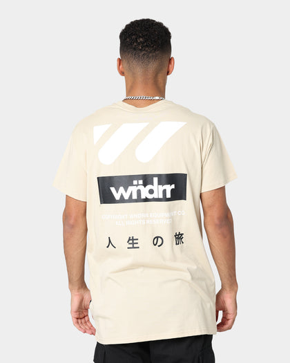 WNDRR Tetsu Custom Fit T-Shirt Tan