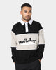 WNDRR Trails Rugby Polo Black/Tan