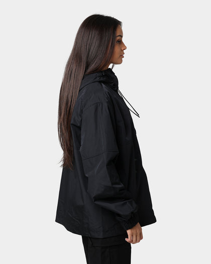 Calvin Klein Bold Logo Blocked Windbreaker Ck Black