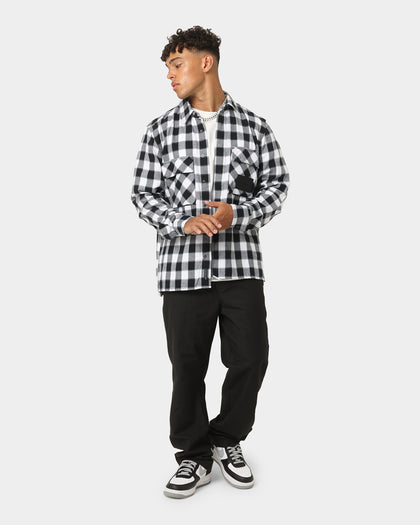 Calvin Klein Buffalo Check Shirt Black/Bright White