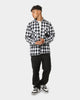 Calvin Klein Buffalo Check Shirt Black/Bright White
