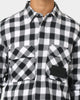 Calvin Klein Buffalo Check Shirt Black/Bright White