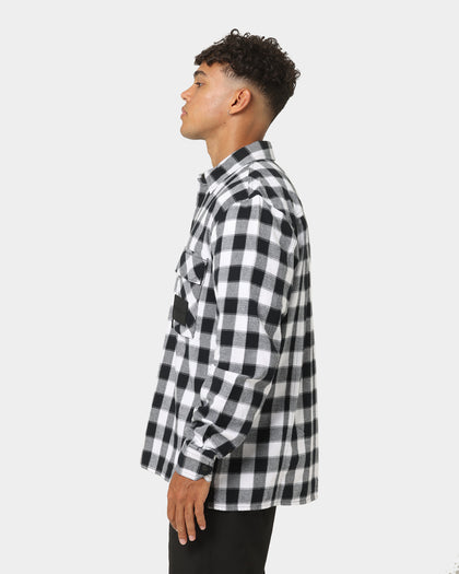 Calvin Klein Buffalo Check Shirt Black/Bright White