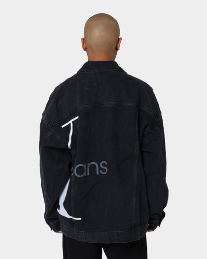 Calvin Klein Extreme Oversized Denim Jacket Denim Black