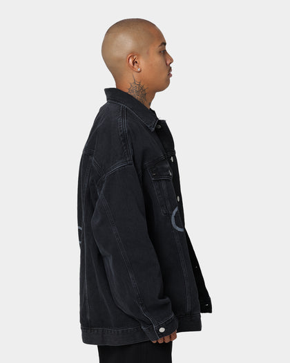 Calvin Klein Extreme Oversized Denim Jacket Denim Black