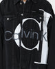 Calvin Klein Extreme Oversized Denim Jacket Denim Black