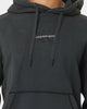 Calvin Klein Monogram Logo Washed Hoodie Washed Black
