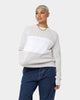 Calvin Klein Textured Blocking Sweater Stratus Grey