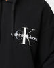 Calvin Klein Monogram Funnel Neck Sweatshirt CK Black