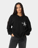 Calvin Klein Monogram Funnel Neck Sweatshirt CK Black