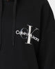 Calvin Klein Monogram Funnel Neck Sweatshirt CK Black
