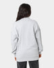 Calvin Klein Monogram Funnel Neck Sweatshirt Light Grey Heat