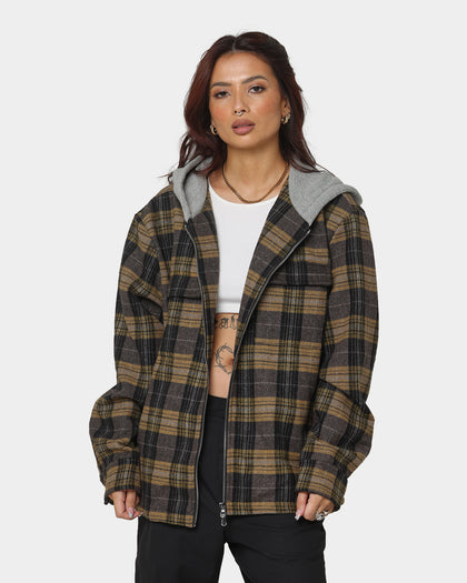 Club Paradise Flannel Jacket Plaid