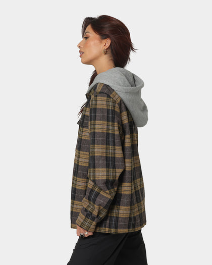 Club Paradise Flannel Jacket Plaid