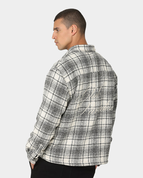 Club Paradise Script Flannel Grey