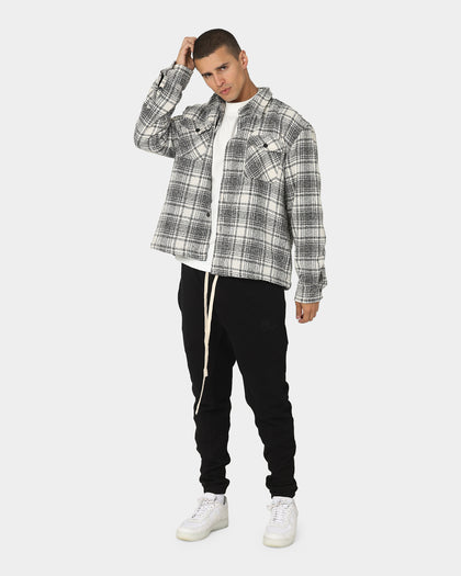 Club Paradise Script Flannel Grey