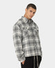 Club Paradise Script Flannel Grey